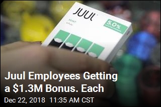 Juul Employees Getting a $1.3M Bonus. Each