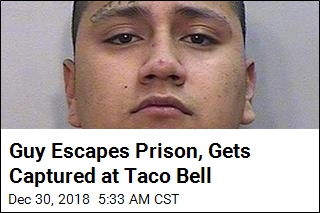 Guy Escapes San Quentin, Gets Caught at Taco Bell