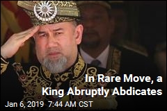 In Rare Move, a King Abruptly Abdicates