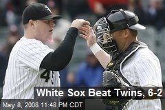 White Sox Beat Twins, 6-2