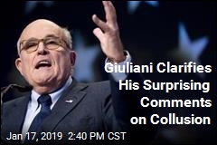 Giuliani Clarifies His Surprising Comments on Collusion