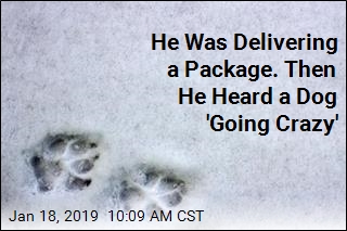 He Was Delivering a Package. Then He Heard a Dog &#39;Going Crazy&#39;