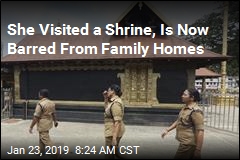 She Visited a Shrine, Is Now Barred From Family Homes