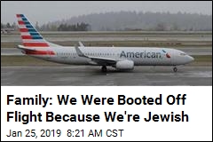 Family: We Were Booted Off Flight Because We&#39;re Jewish