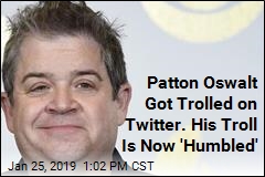 Patton Oswalt Got Trolled on Twitter. His Troll Is Now &#39;Humbled&#39;