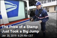 The Price of a Stamp Just Took a Big Jump