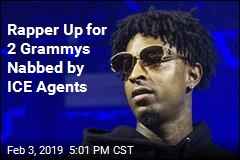 Rapper Up for 2 Grammys Nabbed by ICE Agents