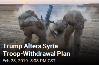 Trump Alters Syria Troop-Withdrawal Plan