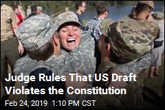Judge: Male-Only Draft Violates the Constitution