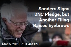 Bernie Sanders Signs DNC Vow: I Am a Democrat