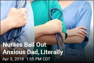 Nurses Chip In to Bail Out a Father, Literally