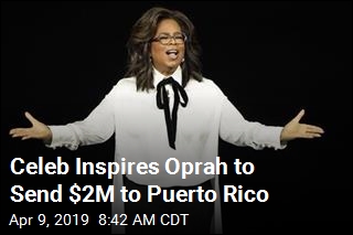 Puerto Rico Has a New Friend in Oprah