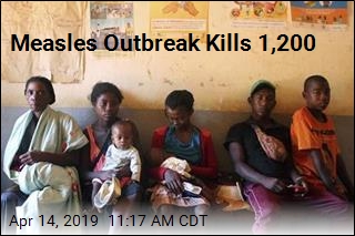 Measles Outbreak Kills 1,200