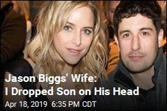 Jason Biggs&#39; Wife: I Dropped Our Son, Fractured His Skull