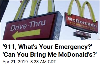 5-Year-Old Kid Really Wanted McDonald&#39;s, Called 911