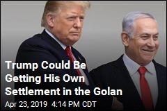 A Golan Settlement Could Be Named After Trump