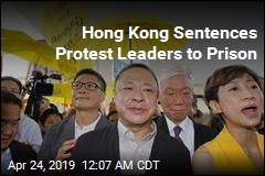 Hong Kong Sentences Pro-Democracy Protesters
