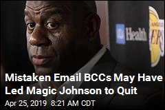 Mistaken Email BCCs May Have Led Magic Johnson to Quit