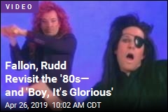 Fallon, Rudd Revisit the &#39;80s&mdash; and &#39;Boy, It&#39;s Glorious&#39;
