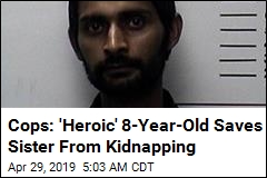 Cops: &#39;Hero&#39; 8-Year-Old Saves Sister From Kidnapper