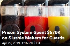 Prison System Spent $670K on Slushie Makers for Guards