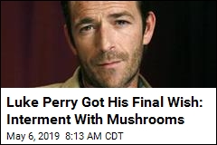 Luke Perry Got His Final Wish: Interment With Mushrooms
