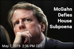 Don McGahn Defies House Subpoena