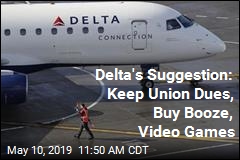 Delta to Workers: Spend Money on Video Games, Not Union Dues