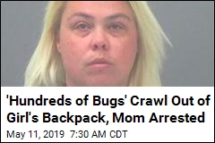 &#39;Hundreds of Bugs&#39; Crawl Out of Girl&#39;s Backpack, Mom Arrested