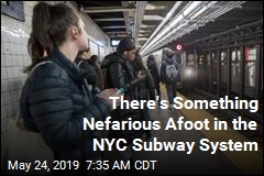 There&#39;s Something Nefarious Afoot in the NYC Subway System