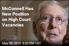 McConnell Has New Position on High Court Vacancies