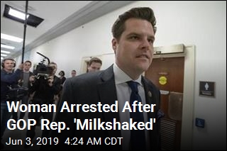 Woman Arrested After GOP Rep. &#39;Milkshaked&#39;