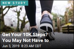 Get Your 10K Steps? You May Not Have to