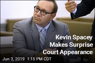 Kevin Spacey Makes Surprise Court Appearance