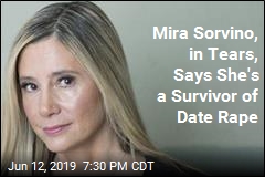 Mira Sorvino, in Tears, Says She&#39;s a Survivor of Date Rape