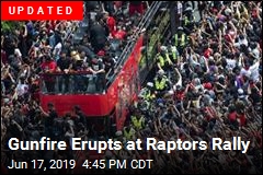 Gunfire Erupts at Raptors Rally
