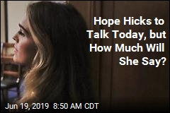 Hope Hicks to Talk to Lawmakers, but How Much Will She Say?