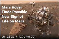 Mars Rover Finds Possible New Sign of Life on Mars