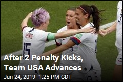 After 2 Penalty Kicks, Team USA Advances