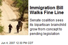 Immigration Bill Walks Fine Line