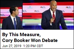 By One Specific Measure, Cory Booker Is No. 1 at Debate