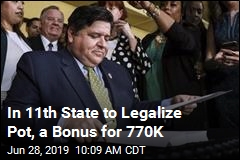 In 11th State to Legalize Pot, a Bonus for 770K