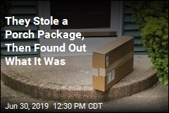 They Stole a Porch Package. Then They Found Out What It Was