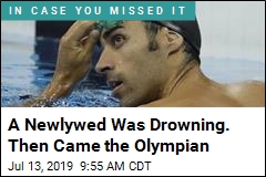 A Newlywed Was Drowning. Then Came the Olympian