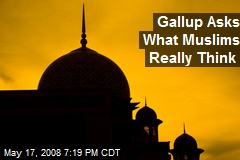 Gallup Asks What Muslims Really Think