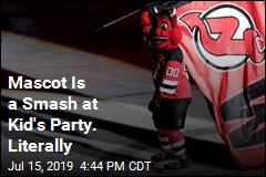 Mascot Smashes a Window at Kid&#39;s Birthday Party