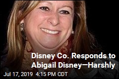 Disney Co. Slams Abigail Disney&#39;s &#39;Stunt&#39;