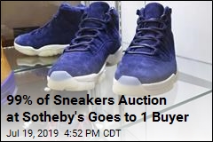 99% of Sneakers Auction at Sotheby&#39;s Goes to 1 Buyer