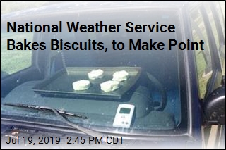 Biscuits Only Baked Halfway in Car, but You Get the Point