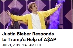 Freeing Kids at Border Would be Good, Too, Bieber Tells Trump